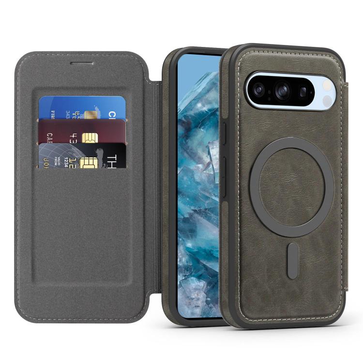 Linton MagSafe Leather Phone Case, For Google Pixel 9 Pro XL, For Google Pixel 9 Pro, For Google Pixel 9, For Google Pixel 8 Pro