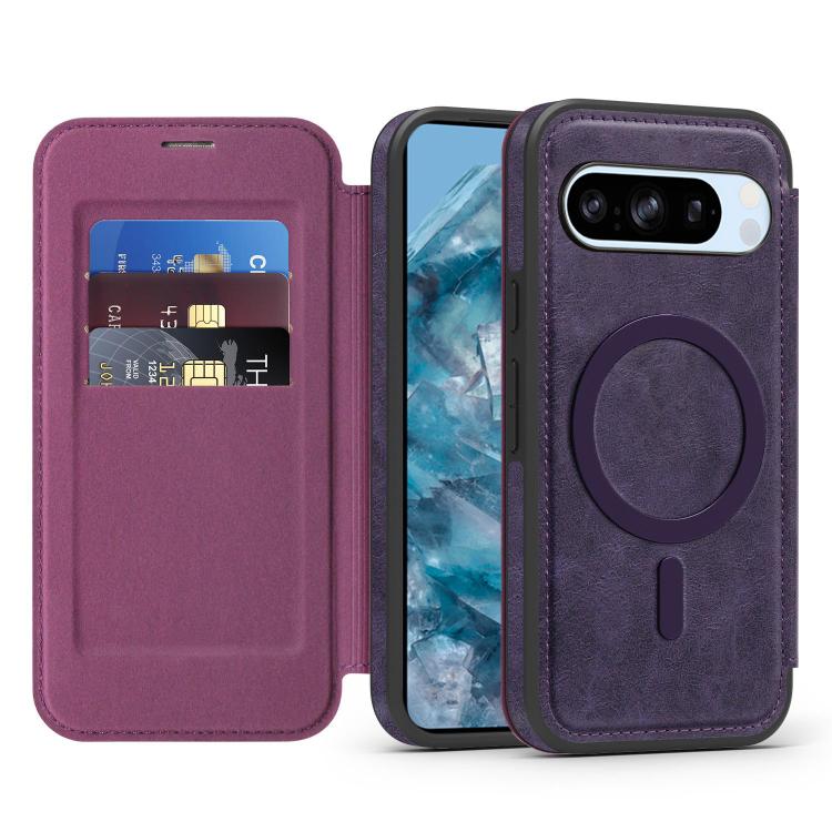 Linton MagSafe Leather Phone Case, For Google Pixel 9 Pro XL, For Google Pixel 9 Pro, For Google Pixel 9, For Google Pixel 8 Pro