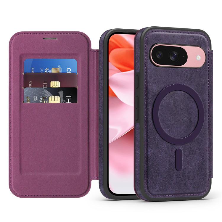 Linton MagSafe Leather Phone Case, For Google Pixel 9 Pro XL, For Google Pixel 9 Pro, For Google Pixel 9, For Google Pixel 8 Pro