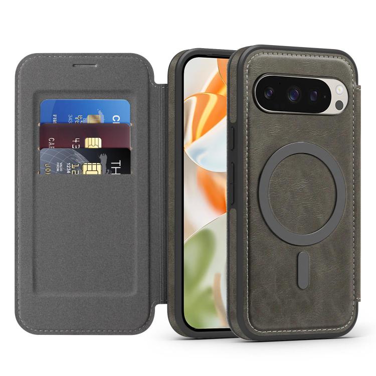 Linton MagSafe Leather Phone Case, For Google Pixel 9 Pro XL, For Google Pixel 9 Pro, For Google Pixel 9, For Google Pixel 8 Pro