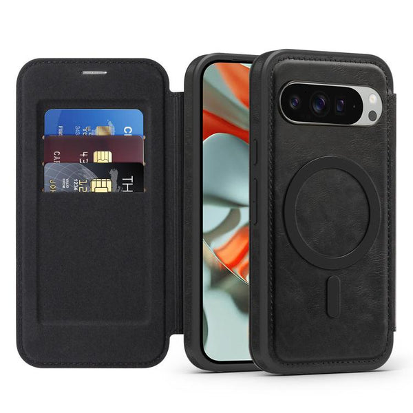 Linton MagSafe Leather Phone Case, For Google Pixel 9 Pro XL, For Google Pixel 9 Pro, For Google Pixel 9, For Google Pixel 8 Pro