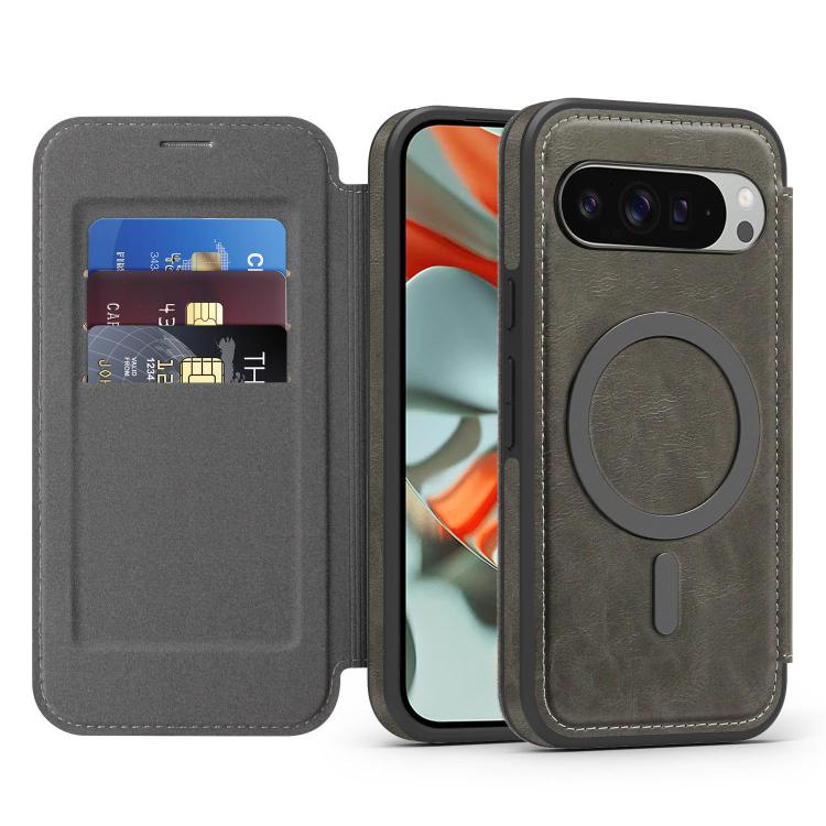 Linton MagSafe Leather Phone Case, For Google Pixel 9 Pro XL, For Google Pixel 9 Pro, For Google Pixel 9, For Google Pixel 8 Pro