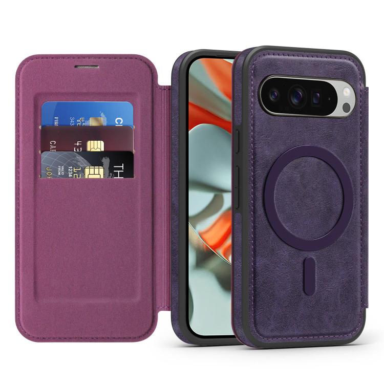Linton MagSafe Leather Phone Case, For Google Pixel 9 Pro XL, For Google Pixel 9 Pro, For Google Pixel 9, For Google Pixel 8 Pro