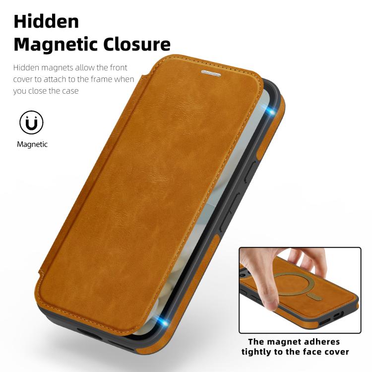 Linton MagSafe Leather Phone Case, For Google Pixel 8