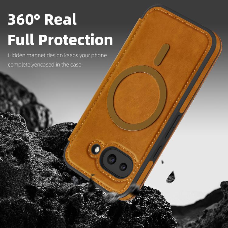 Linton MagSafe Leather Phone Case, For Google Pixel 9 Pro XL, For Google Pixel 9 Pro, For Google Pixel 9, For Google Pixel 8 Pro