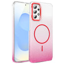 Glitter Gradient MagSafe Shockproof Phone Case For Samsung Galaxy A32 4G