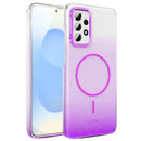 Glitter Gradient MagSafe Shockproof Phone Case For Samsung Galaxy A32 4G
