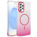 Glitter Gradient MagSafe Shockproof Phone Case For Samsung Galaxy A32 4G