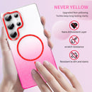 Glitter Gradient MagSafe Shockproof Phone Case For Samsung Galaxy A32 4G