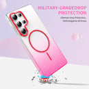 Glitter Gradient MagSafe Shockproof Phone Case For Samsung Galaxy A32 4G