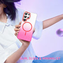 Glitter Gradient MagSafe Shockproof Phone Case For Samsung Galaxy A32 4G