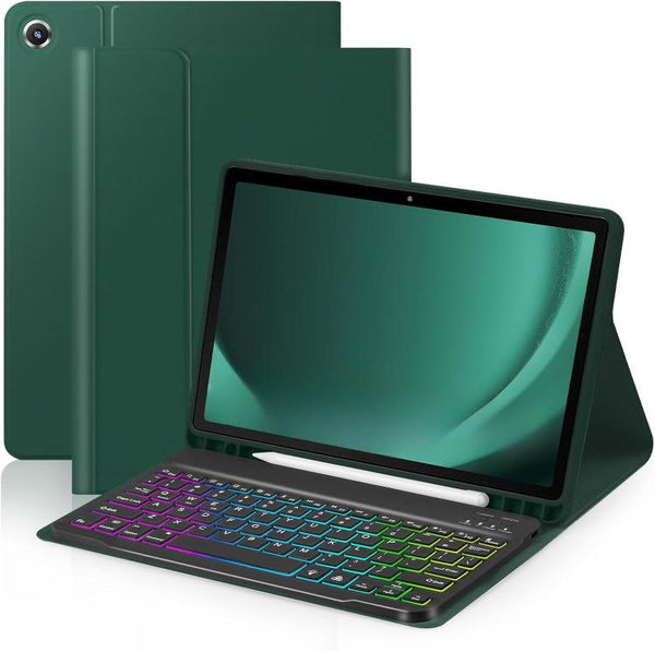 Backlit Colorful Bluetooth Keyboard Protective Leather Case, For iPad Air 11 2024, For iPad Pro 11 2024, For iPad 10.2 2021 / 2022, For iPad Air 2022 / 2020 10.9