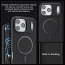 Carbon Fiber MagSafe Phone Case For iPhone 17 Pro