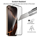Easy Install Box Dust-Free Screen-Printed HD Tempered Glass Film, For iPhone 11 Pro Max, For iPhone 11, For iPhone 11 Pro, For iPhone XS, For iPhone XR, For iPhone XS Max, For iPhone X, For iPhone 17e / 16e