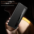 Smart View Window Leather Phone Case, For Galaxy Z Fold3