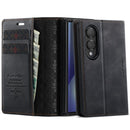 CaseMe 033 Calf Leather Lining Microfibre RFID Blocking Phone Case, For Galaxy Z Fold8 5G, For Galaxy Z Fold8 Ultra 5G