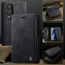 CaseMe 033 Calf Leather Lining Microfibre RFID Blocking Phone Case, For Galaxy Z Fold8 5G, For Galaxy Z Fold8 Ultra 5G