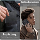 CaseMe 033 Calf Leather Lining Microfibre RFID Blocking Phone Case, For Galaxy Z Fold8 5G, For Galaxy Z Fold8 Ultra 5G