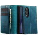 CaseMe 033 Calf Leather Lining Microfibre RFID Blocking Phone Case, For Galaxy Z Fold8 5G, For Galaxy Z Fold8 Ultra 5G