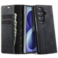 Leather Lining Microfibre RFID Blocking Phone Case For Galaxy Z Fold 8 Ultra 5G