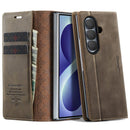 CaseMe 033 Calf Leather Lining Microfibre RFID Blocking Phone Case, For Galaxy Z Fold8 5G, For Galaxy Z Fold8 Ultra 5G