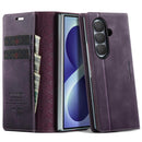 CaseMe 033 Calf Leather Lining Microfibre RFID Blocking Phone Case, For Galaxy Z Fold8 5G, For Galaxy Z Fold8 Ultra 5G