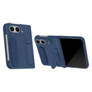 For iPhone Duo Shell Film Integrated Holder Shockproof Phone Case