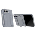 For iPhone Duo Shell Film Integrated Holder Shockproof Phone Case