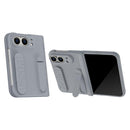 For iPhone Duo Shell Film Integrated Holder Shockproof Phone Case