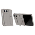 For iPhone Duo Shell Film Integrated Holder Shockproof Phone Case