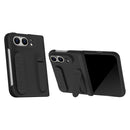 For iPhone Duo Shell Film Integrated Holder Shockproof Phone Case