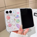 For iPhone Duo Cosmic Star Glitter Epoxy TPU Phone Case