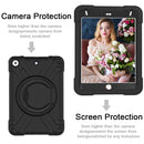 iPad Mini 4/5 7.9 inch EVA + PC Flat Protective Shell with 360 ° Rotating Bracket