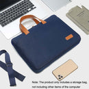 For MacBook 15.6-16.1 Inches Ultra-Thin Hand Computer Bag Messenger Laptop Bag