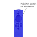 2 PCS Y19 Remote Control Silicone Protective Cover for Alexa Voice Remote Lite / Fire TV Stick Lite, Black, Red, Blue, Night Light Blue, Luminous Green
