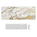 Desk Mat Marble Wear-Resistant Rubber Mouse Pad 2 Sizes