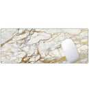 Desk Mat Marble Wear-Resistant Rubber Mouse Pad 2 Sizes