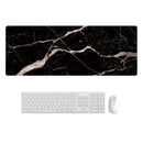 Desk Mat Marble Wear-Resistant Rubber Mouse Pad 2 Sizes