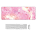 Marbling Wear-Resistant Rubber Mouse Pad Desk Pad 3 Sizes