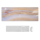 Marbling Wear-Resistant Rubber Mouse Pad Desk Pad 3 Sizes