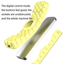 2 PCS Remote Control All-Inclusive Protective Cover, 4K(Yellow), 4K(Black), 4K(Dark Blue), 4K(Orange), 4K(Pink), 4K(Pine Green)