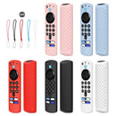 2 PCS Silicone Shell For Alexa Voice Remote 3rd Gen&TV Stick 3rd Gen, White, Pink, Red, Blue, Black