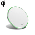 15W Metal Round Wireless Charger Smart Fast Charge