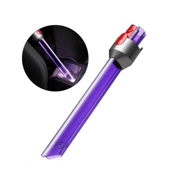 LED Light Pipe Crevice Tool Replacement For Dyson V11 / V10 / V7 / V8 Vacuum Cleaner, Crevice Head