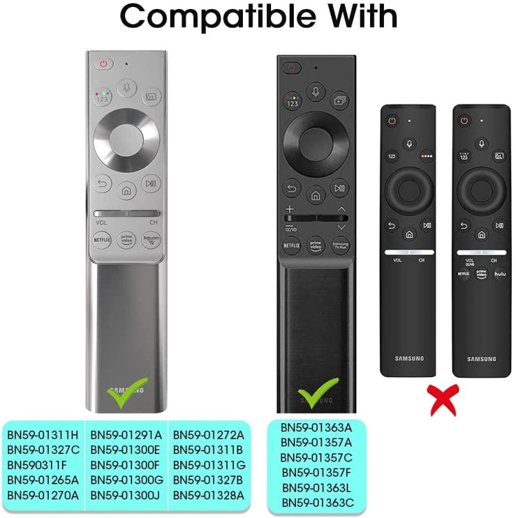 TV Remote Control Silicone Cover for Samsung BN59 Series, BN59 Series(Luminous), BN59 Series(Red), BN59 Series(Blue), BN59 Series(Black), BN59 Series(Orange), BN59 Series(Matsuo)