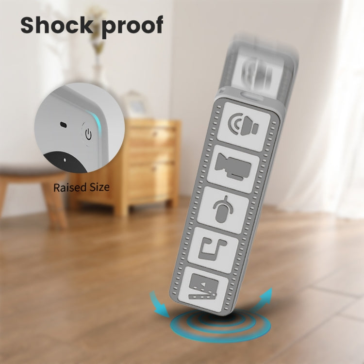 Silicone Remote Controller Waterproof Anti-Slip Protective Cover For Apple TV 4K 2021, (Brown), (Black), (Gray White), (Luminous Color)