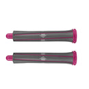 For Dyson Hair Dryer Curling Iron Accessories, Hair Dryer Adapter, 1pair Long Barrels Rose Red, 1pair Long Barrels +2 Adapters Rose Red, 1pair Long Barrels +1 Adapter  Rose Red, Hair Curling Adapter