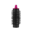 For Dyson Airwrap Cylinder Comb Hair Dryer Curling Attachment, 40mm Cylinder Comb Rose Red