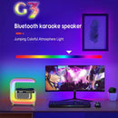 5 In 1 Wireless Charger Bluetooth Speaker Clock With RGB LED Atmosphere Smart Light
