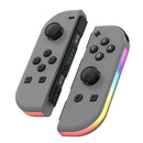 JOY Gaming Left And Right Handle With RGB Lights Body Feel Bluetooth Gamepad For Switch / Switch OLED / Switch Pro / Switch Lite / Switch Joycon